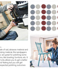 Image showing Grab These Awesome Parliky 180 Sheet Round Hook And Loop Sanding Discs in assorted colors for woodworking and polishing.
