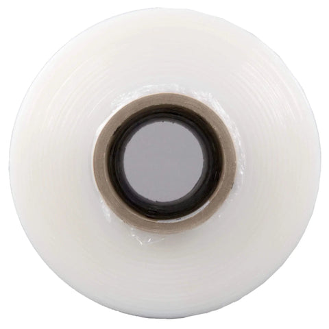 Straight Up 20 Inch Machine Stretch Wrap, 5000 Foot Heavy Duty Pallet Film, 80 Gauge Clear Bulk Roll Pack top view.