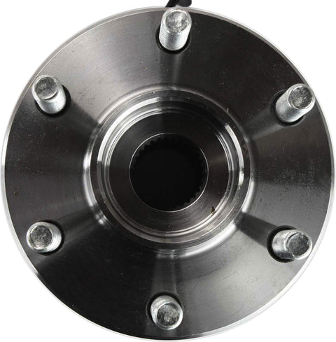 Front view of Front Wheel Hub Replacement For Nissan Frontier, Pathfinder, Xterra And Suzuki Equator - Keeps Your Ride Rolling.