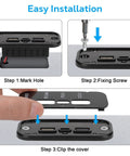Installation steps for Slick Upgrade 3 Port 12V 24V USB Outlet Panel Quick Charge Fast Charger with USB C PD.