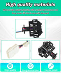Washer Speed Sensor Replacement For Front Load Washers Plug And Play Drop-In Exact Fit For GE And GUD Series Models Such As GUD24ESSM0WW-GEH GUD24GSSM0WW-GEH GUD27EESN0WW-GEH And More, black plastic sensor