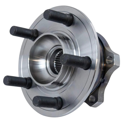 Rear Wheel Bearing And Hub Assembly With ABS Sensor For Driver And Passenger Sides Compatible With 2009 2014 Chrysler 300 2008 2014 Dodge Challenger Charger, close-up view