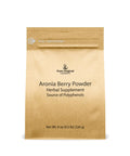 Aronia Berry Powder 8 Oz Pure Single Ingredient Fruit Supplement Extract No Additives or Fillers Great for Smoothies Juices