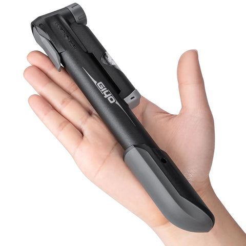 Bike Phone Mount Bag With 120 PSI Tire Pump And 14 In 1 Multitool Tire Lever All In One Trailside Repair Kit handheld tire pump
