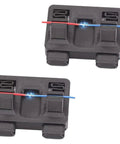 2 Pack Electric Wire Welding Fixture And Soldering Clamp For MIG TIG And Spot Welding, Precise Wire Holding Lead For Automotive Repair, Black