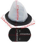 Mesh and foam filters measuring 2.7 by 3.8 inches for 4 Pack Replacement Vacuum Filters For 2030 Series And 3346 Models.
