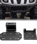 Front Winch Mounting Bracket Plate Kit For Yamaha Rhino 450 660 700 2003 2013 Beefy Steel Construction Easy Bolt On Install