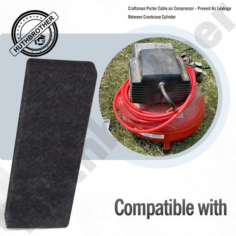 Valve Plate And Head Gasket Kit With 265-17 Air Filter For Air Compressors shown with Craftsman Porter Cable unit