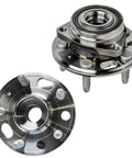Front CV Axle Shafts And Wheel Bearing Hubs Kit For 2010 2017 Chevy Equinox And GMC Terrain Replacement Set with two hubs visible
