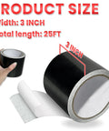 Heavy Duty Outdoor Repair Tape For Awnings Tarps Ripstop Fabrics Boat Covers Tents And Sails Waterproof UV Resistant, 3 inch x 25 ft