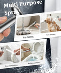Handheld Bidet Sprayer With Water Filter And Adjustable Pressure Stainless Jet Spray 47 Inch Leak Proof Hose multipurpose uses