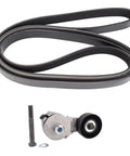 Heavy Duty Serpentine Drive Belt Tensioner Assembly Replacement Kit Reliably Drives Accessories With Exact Oem Fitment Specs To Save Big Bucks At The Shop Lets You Fix It Yourself Keeping Your Daily Driver On The Road Without Getting Stranded. serpentine belt and tensioner kit with bolt and washer