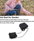 Garden Kneeling Seat With Ergonomic Padding And Adjustable Support For Knee And Back Pain Relief, lightweight design