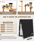 Illustration showing Backflow Preventer Insulation Cover With L Shaped Opening And 2 Way Access For Irregular Pipes Outdoor Sprinkler And Irrigation Valve Cover Winter Freeze Protection 24 By 24 Inches Black over size guide.