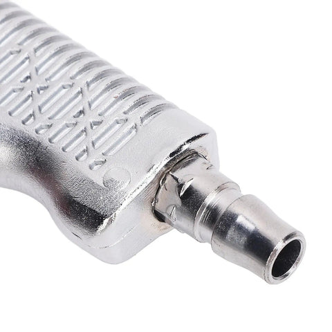 Heavy Duty Pneumatic Grease Gun With 10000 12000 PSI High Pressure Grip Style Lubrication Tool, alloy nozzle close-up