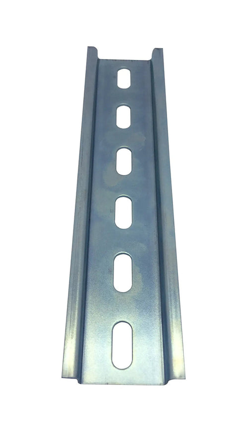 Slotted steel zinc plated DIN rail from 30 Amp 3 Pole Contactor Bundle With 110 To 120V Coil, Handles Motor Load 32A And Lighting 40A
