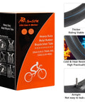 2-Pack Heavy Duty Fat Bike Inner Tubes 20x4.0 To 4.5 Inch With Schrader Valve 102/114-406 packaging and features