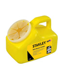 Blade Disposal Container For Utility Knife And Single Edge Blades, No Brainer Sharps Box For Metal Recycling, yellow plastic with label