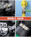 Big 300Pcs 16 Size Single Ear Hose Clamps Set Stainless Steel 304 Crimp Cinch Rings used in various applications