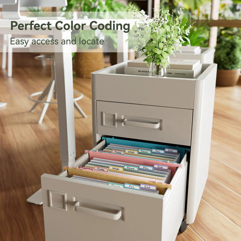 Wheat Straw Expanding Hanging File Folders Sort Your Mess Without The Hassle Featuring Smooth Glide Pockets Perfect For Letter Size Documents A Solid Three Pack That Nails Tidy Storage And Fits Cabinets Like A Glove with color-coded folders in desk drawer.
