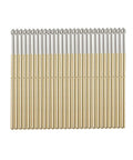 100 Piece P100 E2 Spring Test Probes Kit With Tapered Head Brass 1.5mm Contact Pins For PCB Testing layout on white background
