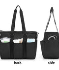Workhorse Nurse Bag With 15.6 Inch Laptop Sleeve Fold Flat Bottom Pad For Safe Gear Large Main Compartment And Many Pockets