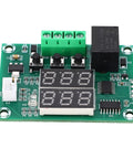 Digital Temperature Controller With Double Display And 12V 10A Relay Thermostat Module For Freezers Incubators And Machine Rooms 58 To 230F Range Easy Setup Cool DIY Lab Gear board with dual LED display and relay