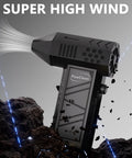 Ultra Powerful Beast Mode Mini Air Blower Duster With 130000 RPM Brushless Motor 8000mAh Battery USB C Recharge Portable