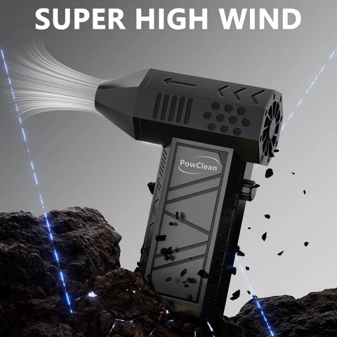 Ultra Powerful Beast Mode Mini Air Blower Duster With 130000 RPM Brushless Motor 8000mAh Battery USB C Recharge Portable