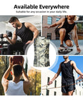 Beast Mode Mens Breathable Mesh Sleeveless Vest With Mechanical Insect Print Loose Fit Quick Drying Athletic Tank Top For Heavy Workouts Trail Runs And Daily Grind X Large worn by athletes in various activities.