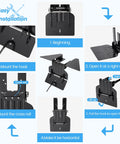 Installation guide for Trolling Plate For Outboard Motors 50 To 300 HP Speed Reducer Hydrofoil Board.