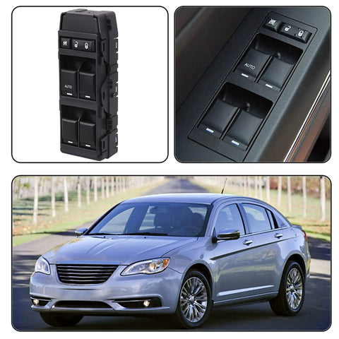 Front Left Driver Side Power Window Switch Replacement Fits Dodge Avenger 2008 To 2013 Charger Magnum Caliber Chrysler 200 300