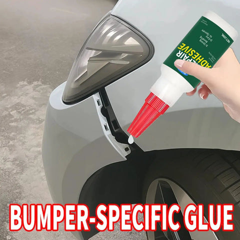 Heavy Duty Car Bumper Repair Adhesive For A Hella Strong Quick Fix On Cracked Plastic and Broken Auto Housing using fast curing waterproof formula.