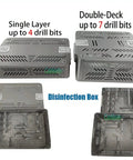 Disinfection Box for Killer Performance Veterinary Orthopedic Drill And Saw Attachment Featuring Hella Accurate Micro Mechanics.