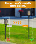Comparison of old and new stakes from the 8 Pack Solar Light Stake Replacement Kit With Extension Poles And Joint Connectors For Outdoor Garden Backyard Twelve Inch Tall Stakes And One Inch Diameter Poles For Easy Install on grass.