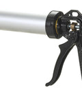 Beefed Up Sausage Cartridge Bulk Applicator With 18:1 Mechanical Advantage Interchangeable Pull Handle Plunger Included, drawn aluminum barrel