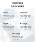 Size chart for Blue Disposable Lab Coat Knee Length Unisex Chemistry Gown With Sleeves SMS Nonwoven Medical Coat