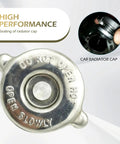 16 PSI Stainless Steel Radiator Cap With Lug Seal Design Heavy Duty Replacement For Most Cars Silver Engine Cooling Cap