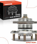 Rear Wheel Bearing Hub Assembly Set 2 Pack For Kia Optima 2006 2007 2008 And Magentis 2006 2007 2008 2009 2010 5 Lug Non ABS Brakes Compatible High Load Replacement front view
