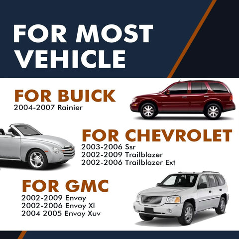 Front Wheel Hub Bearing Assembly Replacement For 2002 2009 Chevrolet Trailblazer And Related GM SUVs Pair Of 2 Wheel Bearing Hubs Set For GMC Envoy Envoy XL Buick Rainier Isuzu Ascender Chevrolet SSR diagram