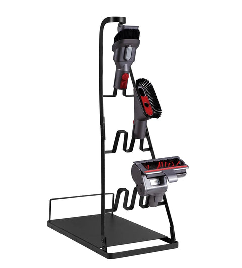 Universal Stick Vacuum Stand With Six Hooks For Dyson V Series And Other Major Brands Like Shark LG Samsung Hoover Eureka Rainbow