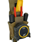 Murphy Speed Tool Pouch With Nelson Freedom Clip For Tape Measure And Small Tools Like Screwdrivers And Pliers, Built From 1000D Nylon