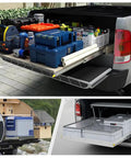 Pair 500 Lb Heavy Duty Drawer Slides With Lock, 72 Inch Full Extension Ball Bearing Side Mount Industrial Rails, RV use