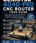 4040 PRO CNC Router Beginner Guide For Quick Setup And DIY GRBL Tips Plus Woodworking Engraving Maintenance And Precision Carving Projects You Can Tackle Today. book cover