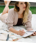 Person sketching with 6 Pack Inkless Graphite Pencils For Sketching And Drawing No Sharpening Needed Smooth Mess Free Strokes