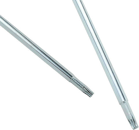 Two Pack Torx T Wrench 19mm By 13mm Three Quarter Inch By Half Inch Heavy Duty Torx Tool Set metal wrenches close-up
