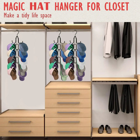 Kickin Clutter From Your Closet With This Legit Collapsible Hat Organizer And Caps Rack Featuring Ten Durable Hooks That Straight Up Hold Forty Baseball Hats While Keeping Ya Storage Neat And Unlocking Major Space Saving Convenience Daily