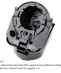 All-In-One Replacement Cup Pod Holder Needle Assembly Kit For 2.0 Coffee Makers, close-up view of pod holder and housing