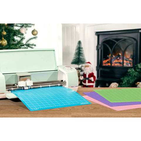 Premium 12 X 12 Inch Adhesive Cutting Mats 3 Pack Compatible With Cricut Maker And Explore Series Hella Sticky Vinyl Graphics Sheets Light Standard Solid Grip For Any Crafting Project
