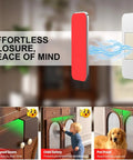 No Drill Ultra Thin Stainless Steel Cabinet Magnets With Strong Adhesive For Easy Closure and Door Catch
